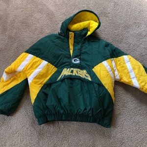Vintage Green Bay Packers Starter Jacket Size XXXL